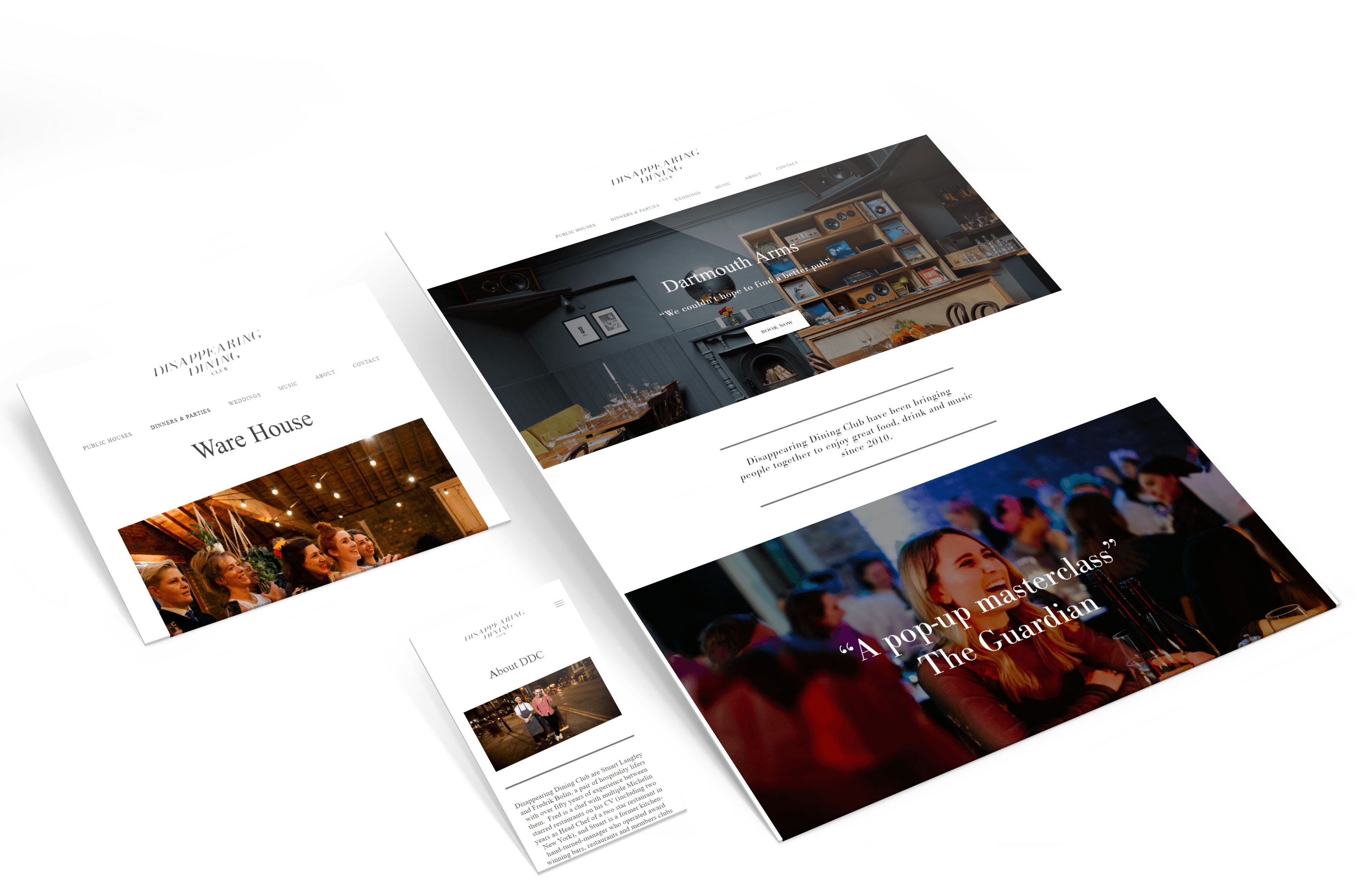 Disappearing Dining Club